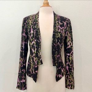 Charlie Jade Black & Pink Blazer Size Small